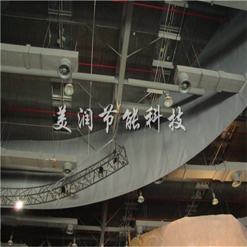 擋煙垂壁布現場圖